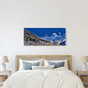 Tablou - Orășel de munte (120x50 cm)
