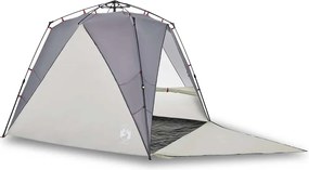 vidaXL Cort camping 4 persoane gri impermeabil setare rapidă