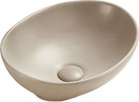 Mexen Elza chiuvetă de blat 40 x 33 cm, cappuccino mat - 21014064