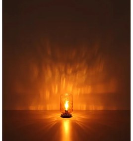 Lampă de masă Globo 16046TA DARINA 1xE27/60W/230V maro