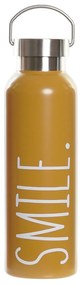Sticla Smile din metal galben 550 ml