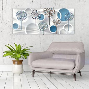Tablou abstarcției artistice (120x50 cm)