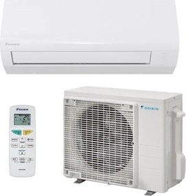 Aparat de aer conditionat cu invertor Daikin Sensira FTXF71F + RXF71D, 24 000 BTU, 51 m², clasa A, R-32, Alb