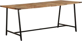 vidaXL Masă de bucătărie, 180x90x75 cm, lemn masiv de mango