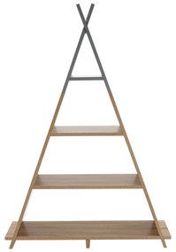 Raft pentru copii, gri / natural, BARNIE
