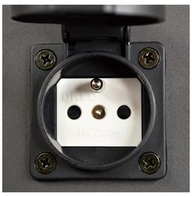 Lampă exterior NEW YORK cu priză 1xE27/12W/230V IP44