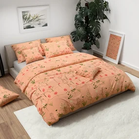 Lenjerie de pat din bumbac HERBAR colorata Dimensiune lenjerie de pat: 70 x 90 cm | 140 x 200 cm