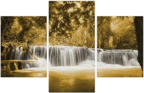 Tablou - Cascadă, de epocă (90x60 cm)