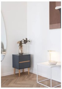 Vază maro deschis din sticlă (înălțime 31 cm) – House Nordic