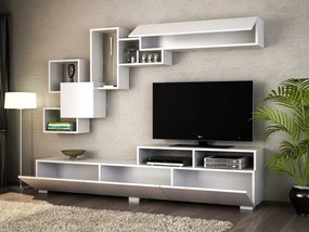 Ansamblu Comoda TV Elit, Alb