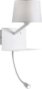 Redo 01-1807 - Aplică LED de perete TOMO 1xE27/42W/230V+LED/3W