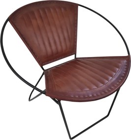 OFERTA Fotoliu de design PANCHO maro calitate II