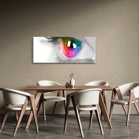 Tablou - Iris din ochi (120x50 cm)