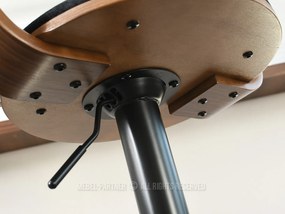 Scaun Hoch (nuc închis + negru). 1110589