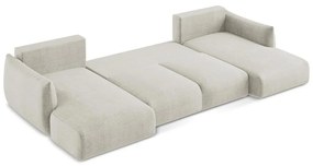 Colțar bej extensibil (în formă de "U") Leila – Makamii