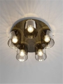 Lustra cu 5 spoturi design modern MIRBI