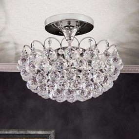 Lustra cristal Asfour, KRISTALL KLASSISCH crom 40cm