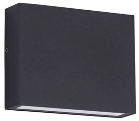 Aplica LED iluminat exterior ambiental IP54 TICK negru