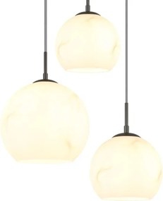 Globo 15999M-5HR - Lustru pe cablu RAGUSA 5xE27/60W/230V diam. 75 cm