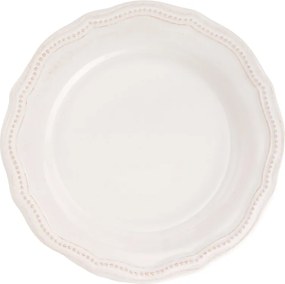 Set 4 Farfurii Aperitiv Vintage White 21,5cm - Ceramica Premium