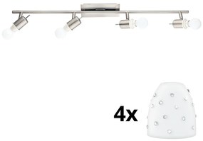 Spot LED Eglo MY CHOICE 4xE14/4W/230V crom/alb