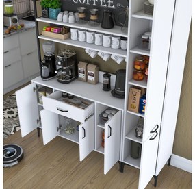 Set dulapuri bucătărie Jenaretta 49 (alb + negru). 1107098