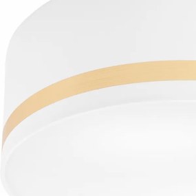 Plafonieră SIRJA STRIPE 2xE27/15W/230V d. 35 cm alb