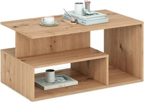 Masuta cafea IVA, stejar artisan, PAL laminat, 90x51x43 cm