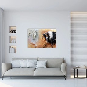 Tablou - Farmecele indienilor (90x60 cm)