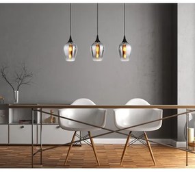 Lustră pe cablu Globo 155520-3HS LAVUS 3xE27/60W/230V