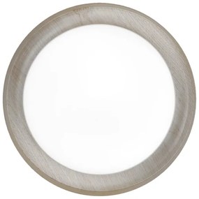 Osram - Plafonieră ORBIS MADRID 2xE27/10W/230V Ø 29 cm, finisaj lemn