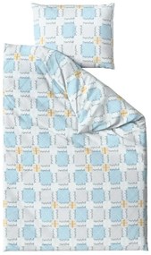 Lenjerie din microfibra GALDAR albastru Dimensiune lenjerie de pat: 70 x 80 cm | 140 x 200 cm