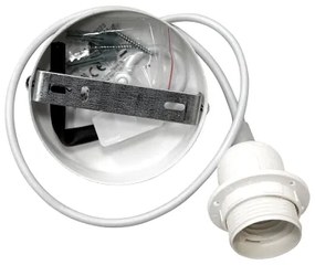 Lustră pe cablu YUTE Duolla AVIGNON 1xE27/15W/230V d. 60 cm crem/bej