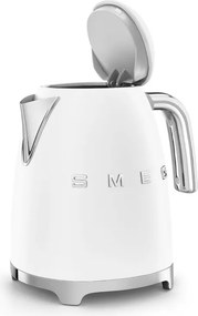 Ceainic electric SMEG KLF03WHMEU, 2400 W, 1,7 l, bază rotativă la 360°, finisaj mat, alb