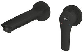 Baterie lavoar incastrata Grohe Eurosmart, marime M, negru mat