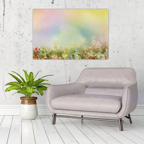 Tablou - Pajiște pictată 2 (90x60 cm)