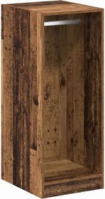 vidaXL Dulap cu raft cu depozitare Lemn vechi 41 x 48 x 102 cm