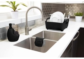 Dozator de săpun lichid negru din ceramică 590 ml Joey – Umbra