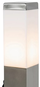 Lampa moderna de exterior 45 cm otel cu soclu IP44 - Malios