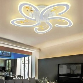 Lustra LED Cu Telecomanda, Lumina Rece Calda, Intensitate Reglabila Elit's Esn k53-5r 160w