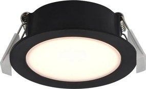 Set de 3 spoturi incastrabile baie IP65 LED Olea negru