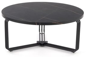 Masa de cafea Antica, neagra