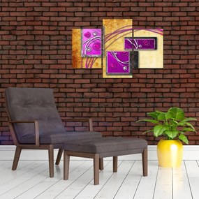 Tablou abstracție (90x60 cm)