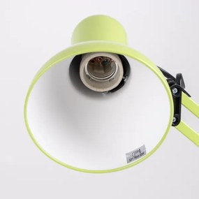 Lampă de masă ROMERO 1xE27/60W/230V verde Brilagi