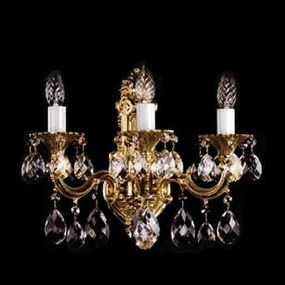 Aplica de perete Cristal Bohemia Exclusive SARKA III. WL