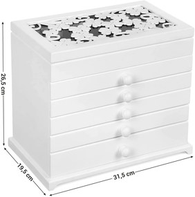 Cutie de bijuterii Rose