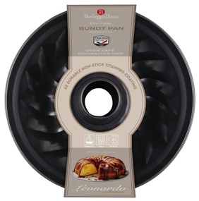 Tava pentru bundt 25 cm Leonardo Berlinger Haus BH 7996, antiaderenta, visiniu