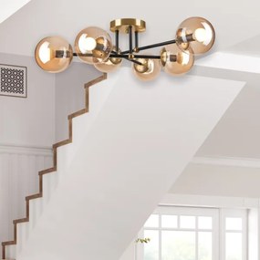 Lustră aplicată MALENA 6xE14/5W/230V