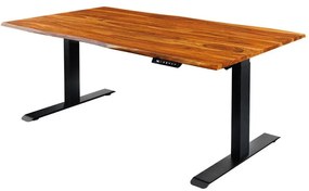Birou cu inaltime reglabila electrica Mammut 160cm, sheesham