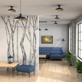 Lustră pe cablu Brilagi FLAMENGO 1xE27/60W/230V albastru